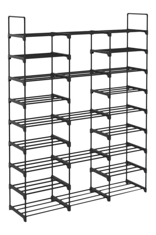 Etagère range chaussures modulable - Noir