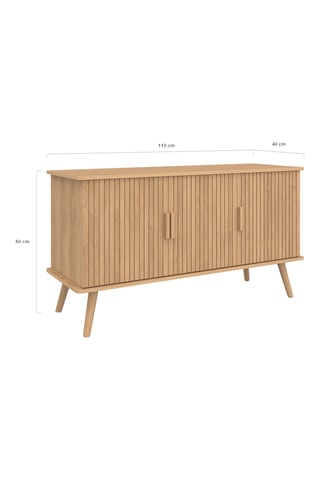 Buffet 3 portes Albane - 110 x 60 x 40 cm