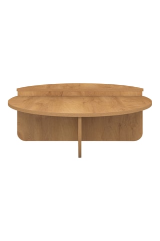 Table basse asymétrique - 90 x 35 x 90 cm