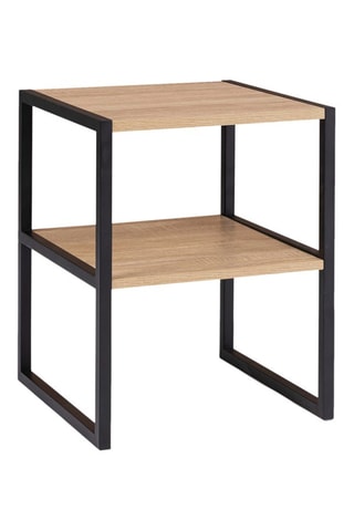 2 tables de chevet Memphis - Imitation bois