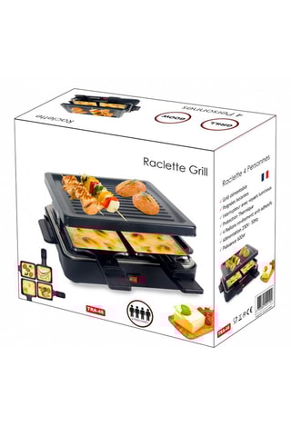 Appareil à raclette gril -  4 personnes