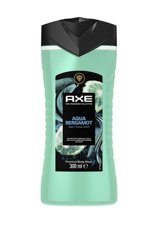 6 x Gel Douche Aqua Bergamot Axe - 300 ml