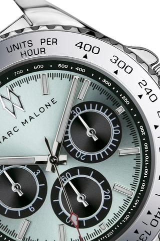 Montre à quartz en acier - Argenté
