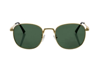 Lunettes de soleil mixte - Doré et vert