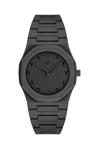 Montre à quartz en polycarbonate - Noir