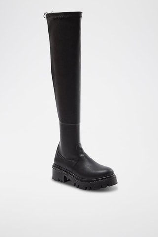 Botas acima do joelho - Preto