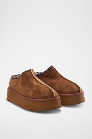 Botins forradas - Castanho