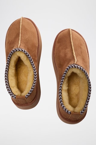 Botins forradas - Castanho