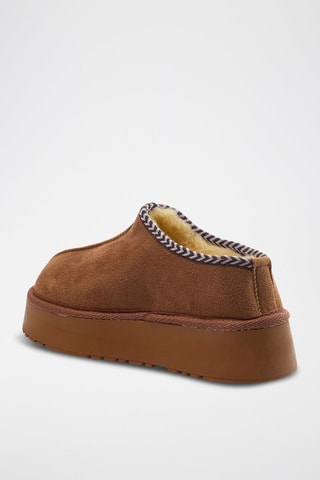 Botins forradas - Castanho