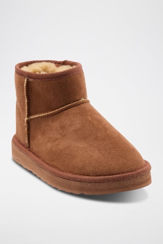 Botins forradas - Castanho