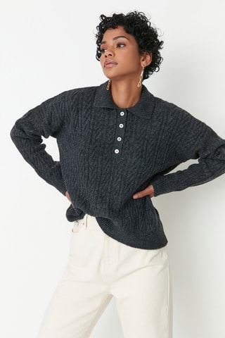 Camisola Antracite mesclado