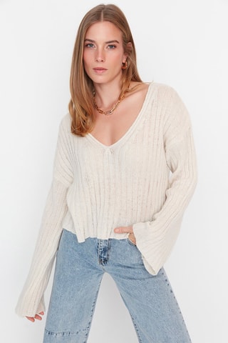 Camisola Cinzento-claro