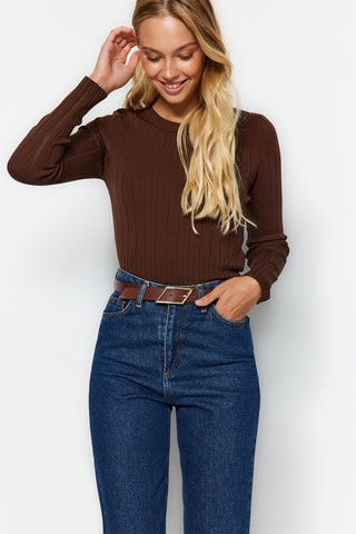 Camisola Castanho