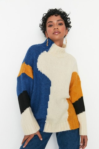 Camisola oversize - Cru