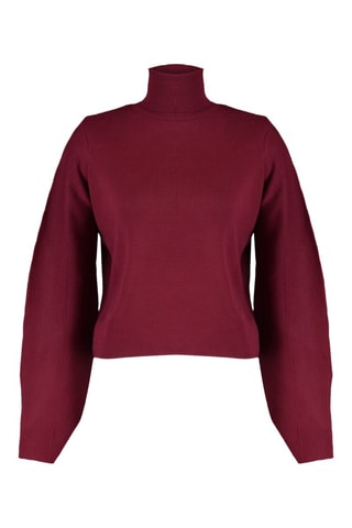 Camisola oversize - Bordô