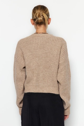 Camisola regular - Bege