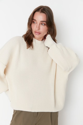 Camisola oversize Cru