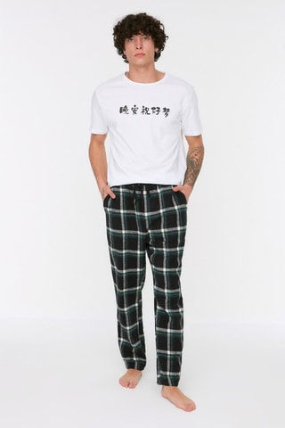 Calças de pijama - Preto