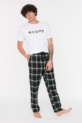 Calças de pijama - Preto