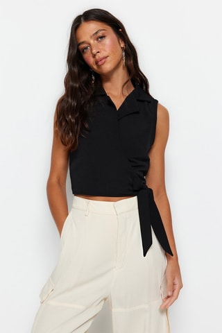 Crop top - Preto