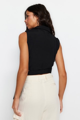 Crop top - Preto