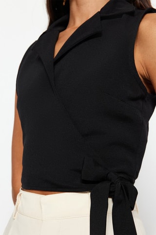 Crop top - Preto