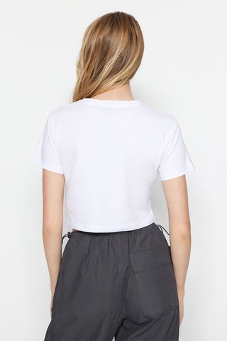 2 crop tops - Preto e branco