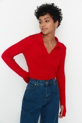 Top Vermelho