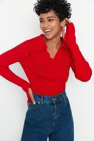 Top Vermelho