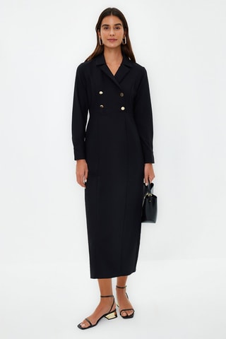 Vestido comprido - Preto