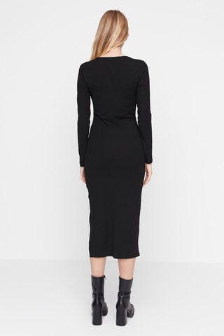 Vestido justo Preto