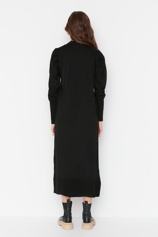 Vestido-camisola Preto