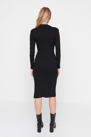 Vestido-camisola Preto