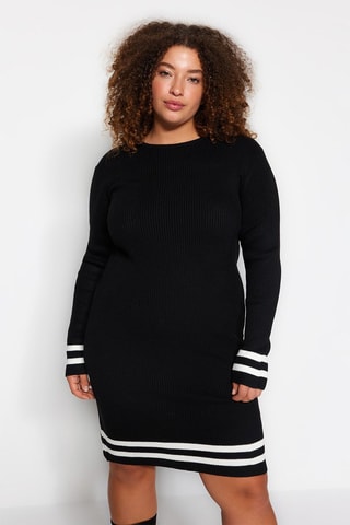 Vestido-camisola - Preto