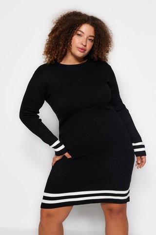 Vestido-camisola - Preto
