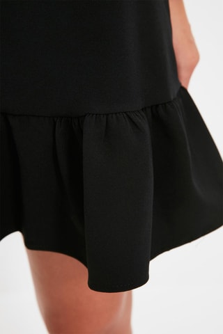 Vestido trapézio Preto