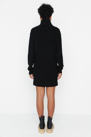 Vestido-camisola Preto