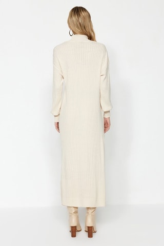 Vestido comprido - Creme