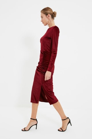 Vestido - Bordô