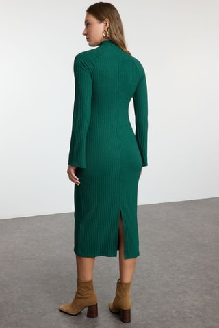 Vestido justo - Verde-esmeralda