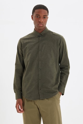 Camisa Caqui mesclado