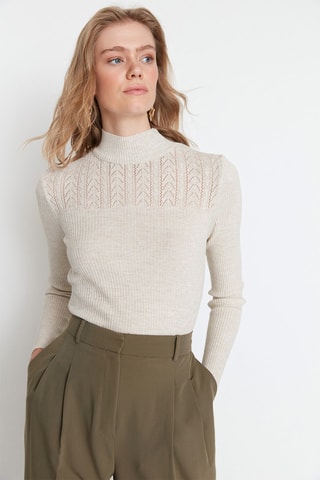 Camisola  Bege