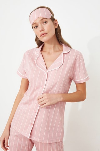 Pijama de 3 peças - Rosa