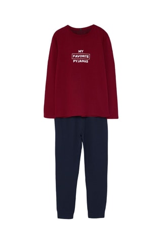Pijama - Bordô