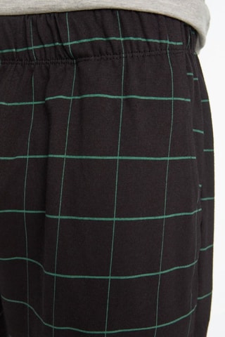 Pijama - Verde e preto