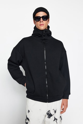 Sweat com capuz Preto