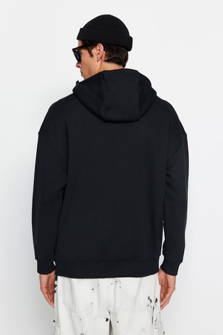 Sweat com capuz Preto