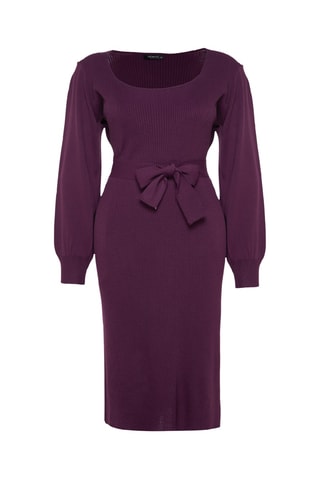 Vestido midi - Violeta