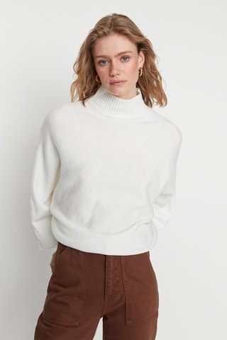 Camisola oversize - Cru