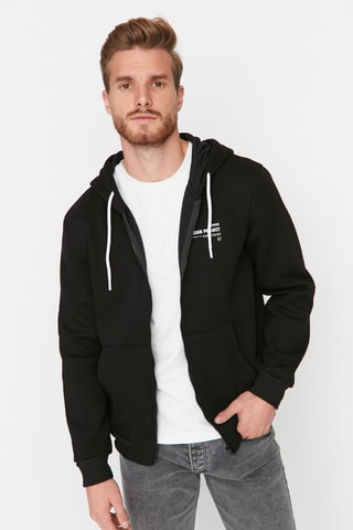 Sweat com capuz - Preto